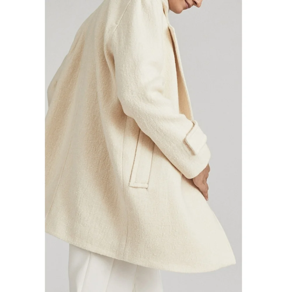 1 Left! NWT REISS | Skye Wool Blend Coat - Picture 9 of 12